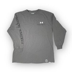 Simply Southern Gray Long Sleeve Lighthouse Tshirt Youth Girls Size S
